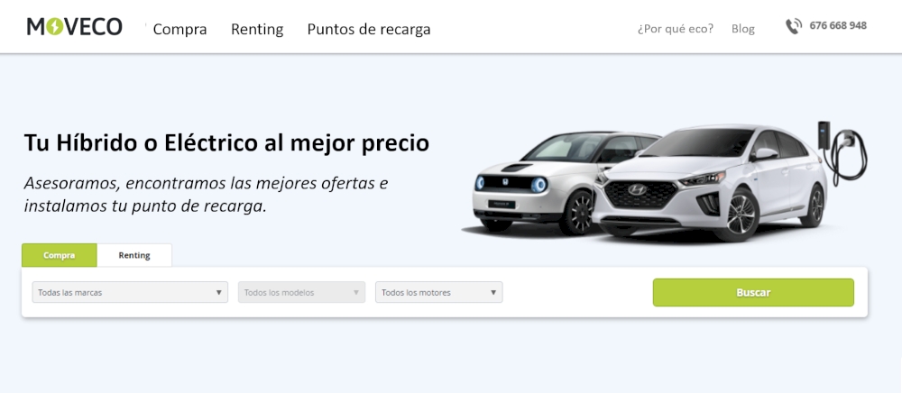 MOVECO. Nuevo logotipo y nuevo contenido de su página web www.moveco.es