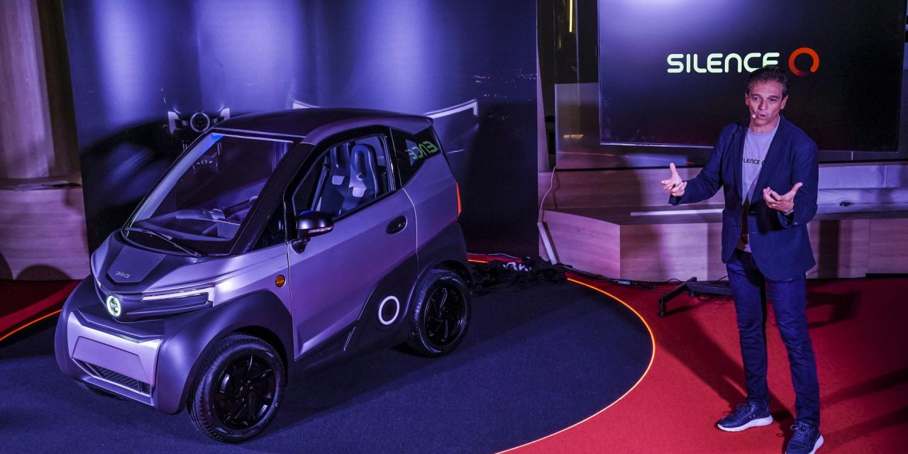 Silence lanza su primer coche eléctrico: el S04, un vehículo urbano de dimensiones reducidas