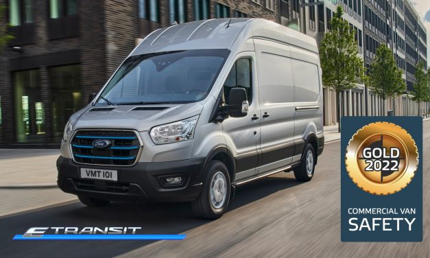 LA FORD E-TRANSIT RECIBE LA MEDALLA DE ORO EURO NCAP