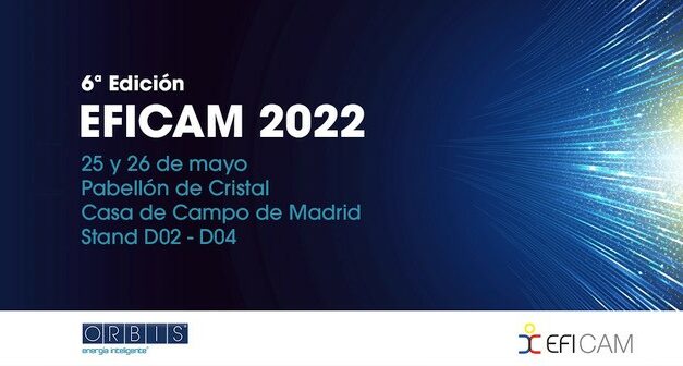 ORBIS presente en EFICAM donde expondrá toda su gama de cargadores inteligentes para vehículo eléctrico.