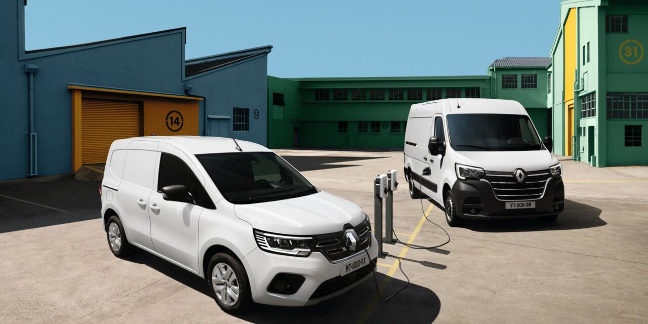 Renault renueva el nuevo Kangoo Van E-TECH y el nuevo Master E-TECH 52 kWh