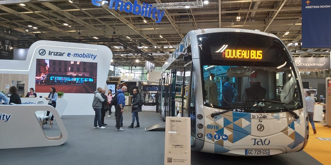 Irizar e-mobility en la feria European Mobility Expo de Paris