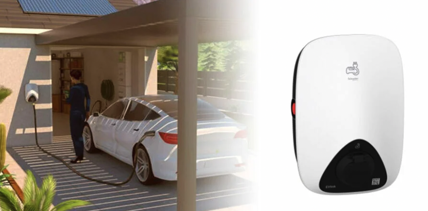 Schneider Electric presenta su nuevo cargador EVlink Home Smart junto a ChargeGuru