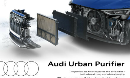 Audi Urban Purifier: un innovador filtro de  micropartículas para vehículos eléctricos