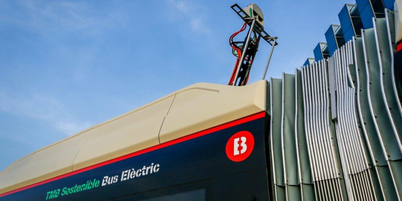 TMB Y ENDESA X-DOMINION EMPIEZAN LA INSTALACIÓN DE 37 CARGADORES RÁPIDOS EN LA COCHERA DE AUTOBUSES DEL ‘TRIANGLE’ DE BARCELONA