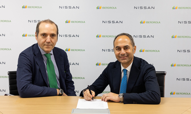Iberdrola y Nissan firman un acuerdo para promover la movilidad sostenible en Italia.