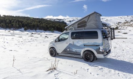 Accesorios originales Nissan para disfrutar de la naturaleza en la e-NV200 Winter Camper