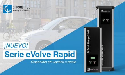 Nueva eVolve Rapid: la nueva gama de cargadores de 25 kW de Circontrol.