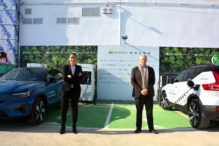 Iberdrola y Volvo Car España apuestan por la  movilidad sostenible